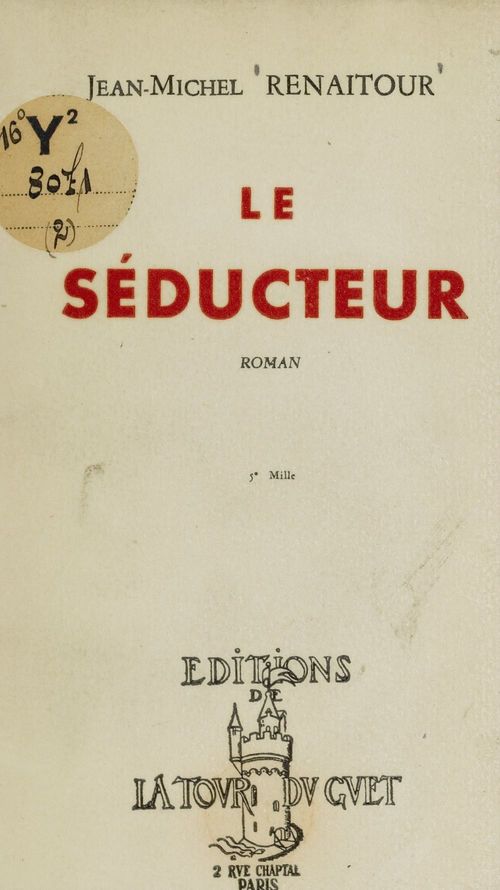 Couverture ebook de Le séducteur, de Jean-Michel Renaitour