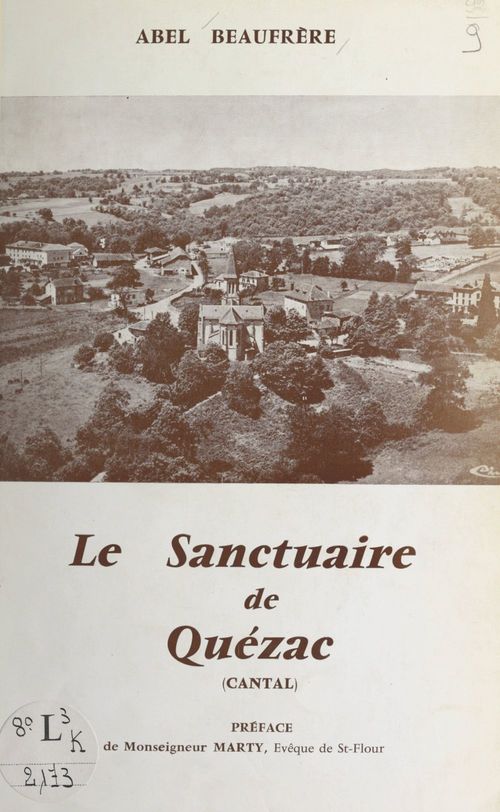 Couverture ebook de Le sanctuaire de Quézac (Cantal), de Abel Beaufrere