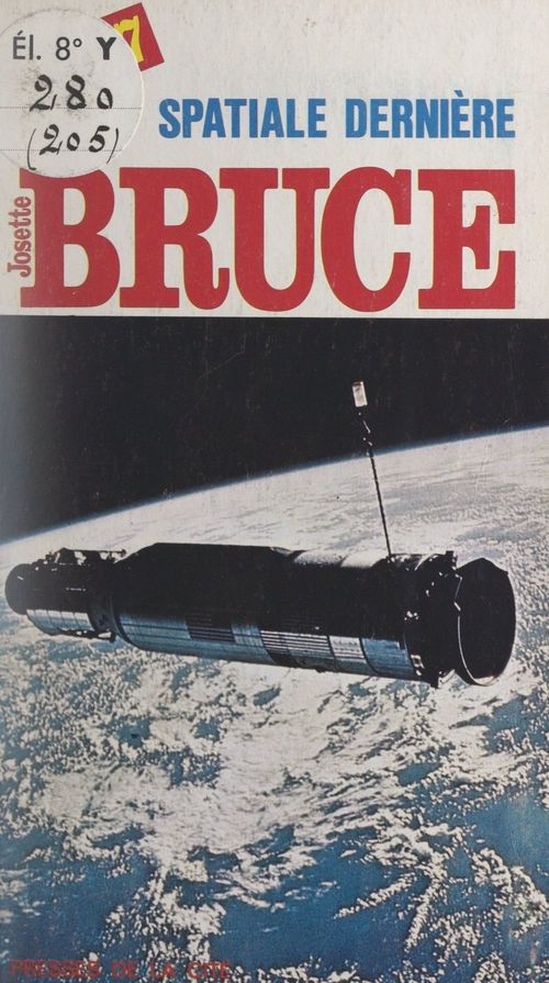 ebook cover of Spatiale dernière, by Josette Bruce