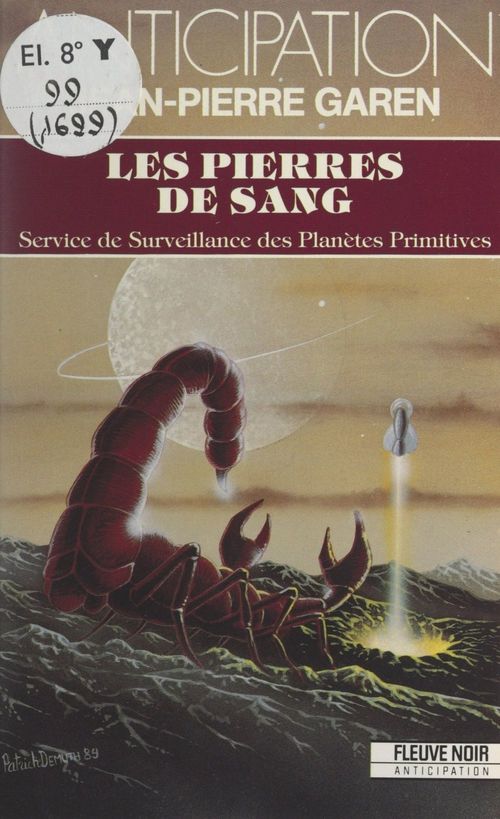 ebook cover of Les pierres de sang, by Jean-pierre Garen