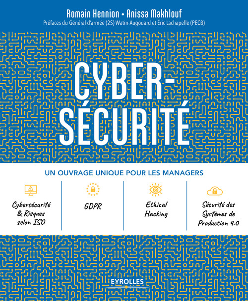 ebook cover of Cybersécurité, by Romain Hennion, Anissa Makhlouf
