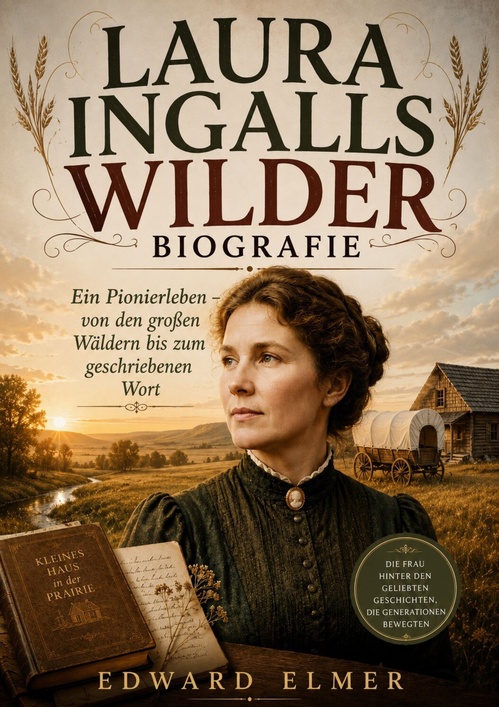ebook cover of Laura Ingalls Wilder Biografie, by Edward Elmer