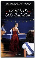 ebook cover of Le bal du gouverneur, by Marie-France Pisier