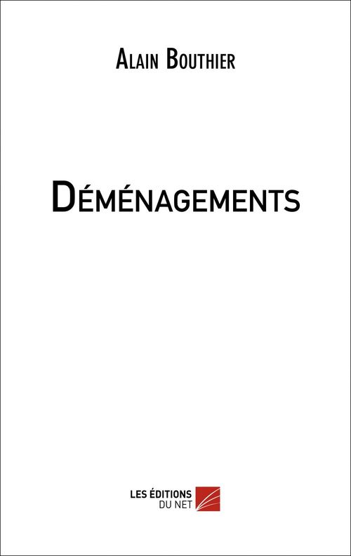 ebook cover of Déménagements, by Alain Bouthier