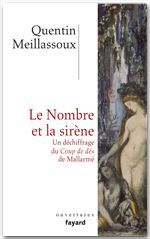 ebook cover of Le nombre et la sirène, by Quentin Meillassoux