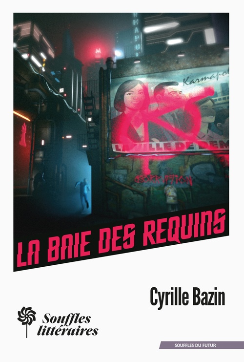 ebook cover of La baie des requins, by Cyrille Bazin