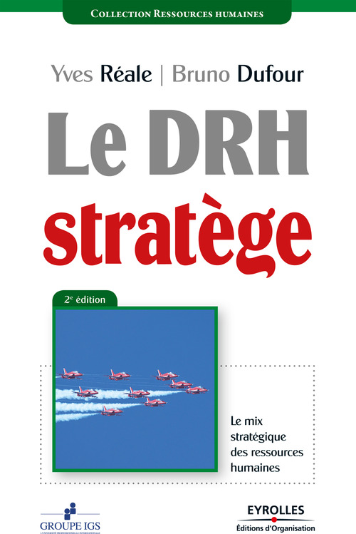 Couverture ebook de Le DRH stratège, de Reale Yves
