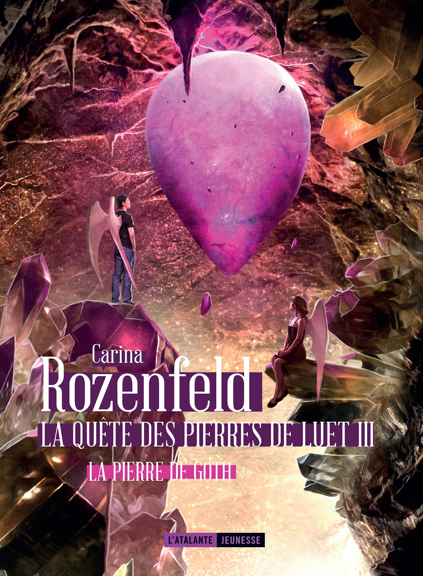 ebook cover of La pierre de Goth, by Carina Rozenfeld