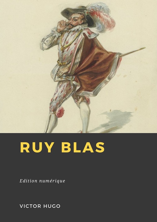 ebook cover of Ruy Blas, by Victor Hugo