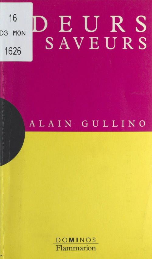 Couverture ebook de Odeurs et saveurs, de Alain Gullino