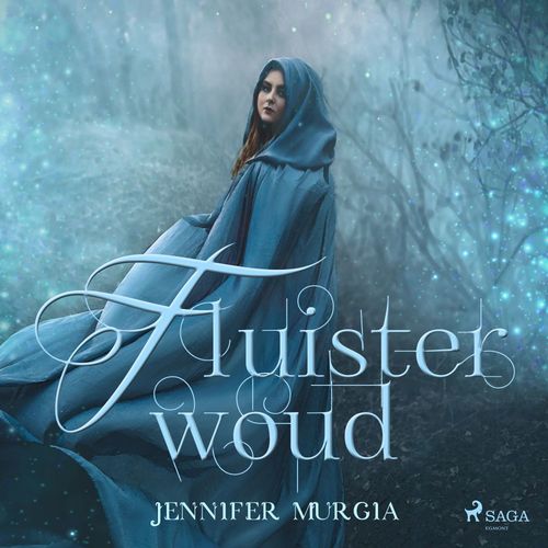audiobook cover of Fluisterwoud, by Jennifer Murgia