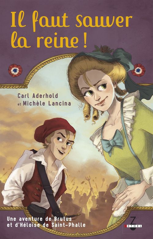 ebook cover of Il faut sauver la reine !, by Carl Aderhold, Michèle Lancina