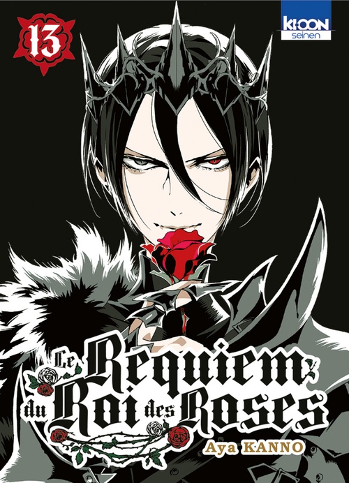 Couverture ebook de Le Requiem du Roi des Roses T13, de Aya Kanno