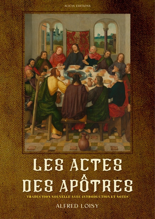 Couverture ebook de Les Actes des Apôtres, de Alfred Loisy