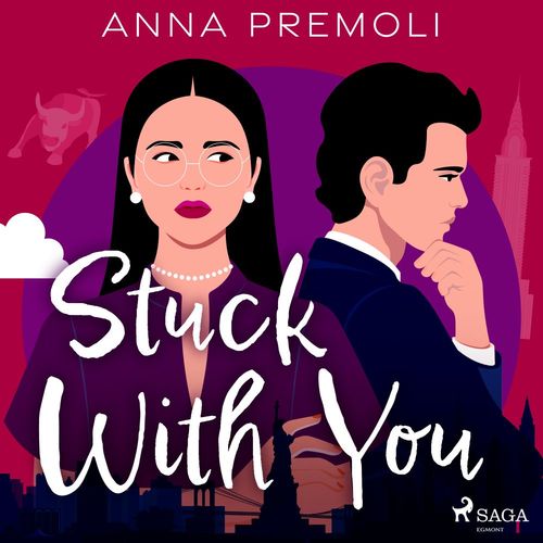 audiobook cover of Stuck With You, by Anna Premoli