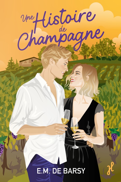 Couverture ebook de Une histoire de champagne, de E. M. de Barsy
