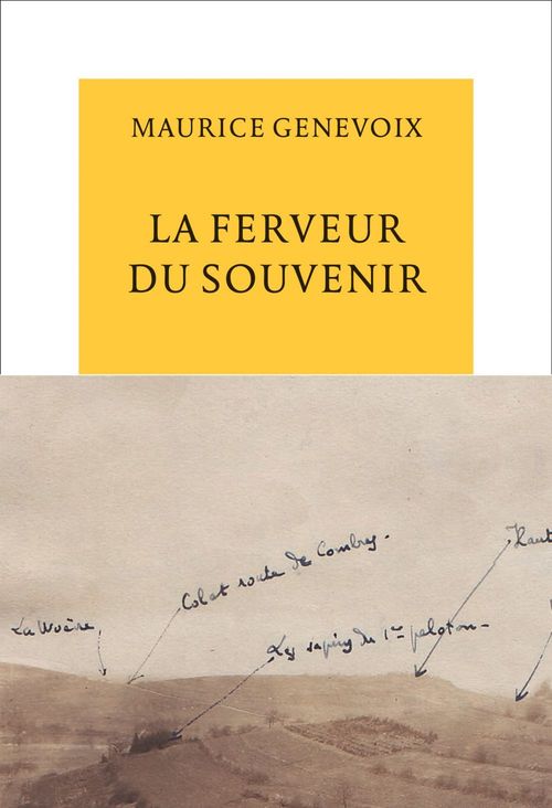 Couverture ebook de La ferveur du souvenir, de Maurice Genevoix