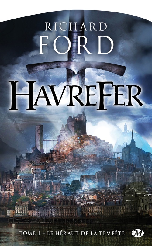 Couverture ebook de Havrefer, T1 : Le Héraut de la tempête, de Richard Ford