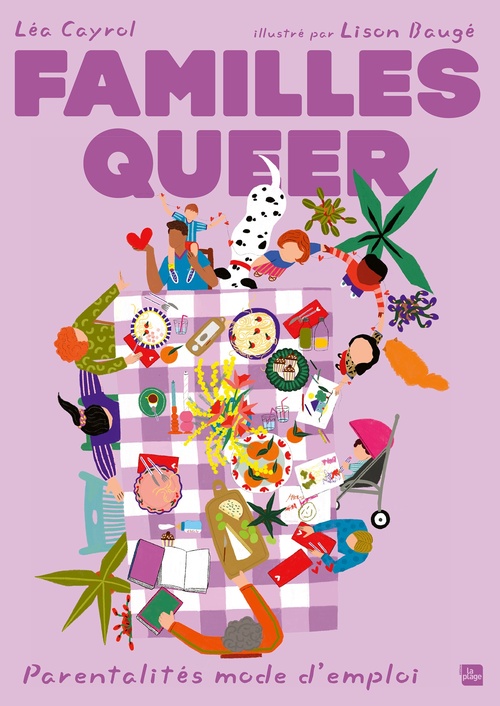 ebook cover of Familles queer, by Léa Cayrol