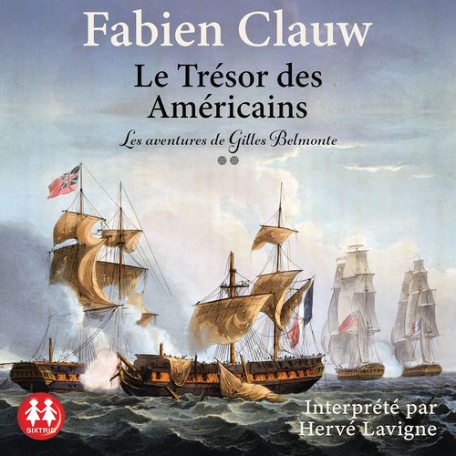 Couverture audiobook de Le trésor des américains, de Fabien Clauw