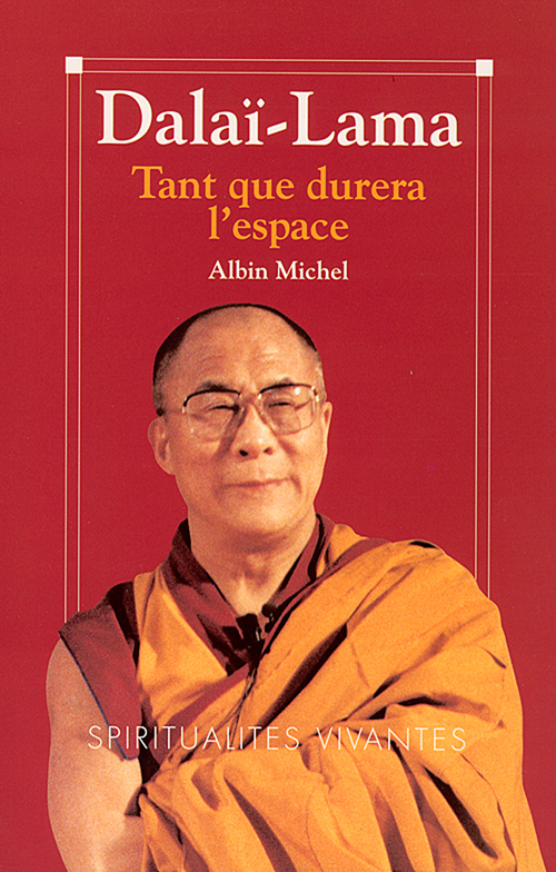 Couverture ebook de Tant que durera l'espace, de Dalaï-Lama
