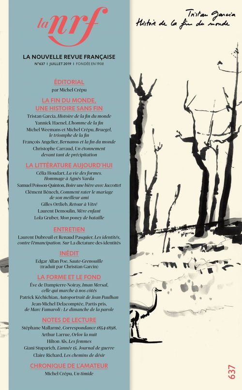 ebook cover of La Nouvelle Revue Française N° 637, by La Nouvelle Revue Francaise