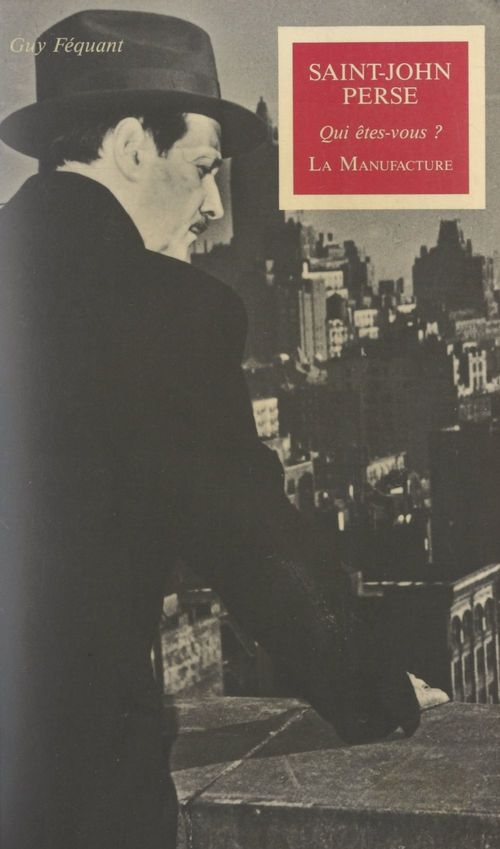Couverture ebook de Saint-John Perse, de Guy Fequant