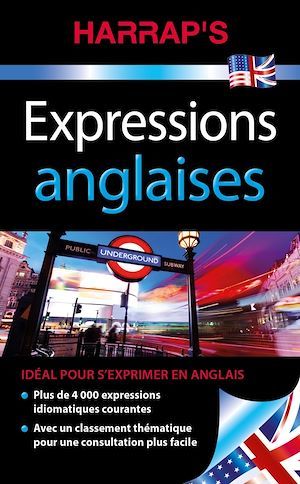 Couverture ebook de Harrap's Expressions anglaises, de Collectif