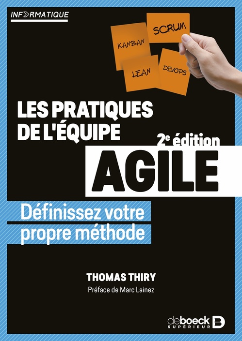 ebook cover of Les pratiques de l'équipe agile, by Thomas Thiry