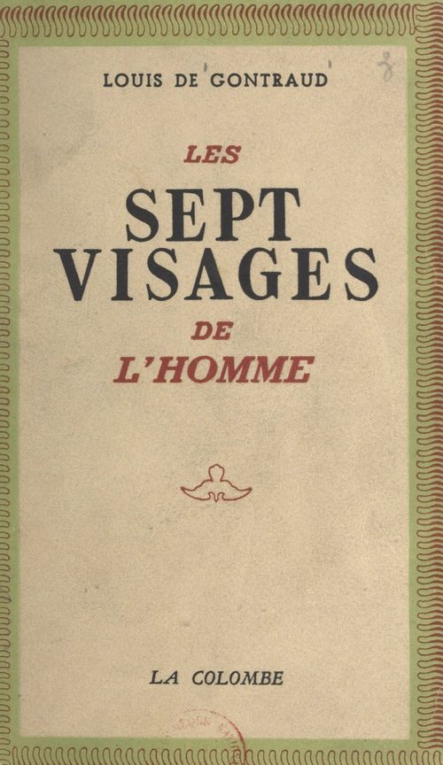 ebook cover of Les sept visages de l'homme, by Louis De Gontraud