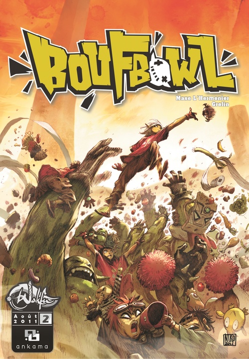 Couverture ebook de Wakfu Heroes : Boufbowl - Tome 2, de Grelin, Maxe L'Hermenier