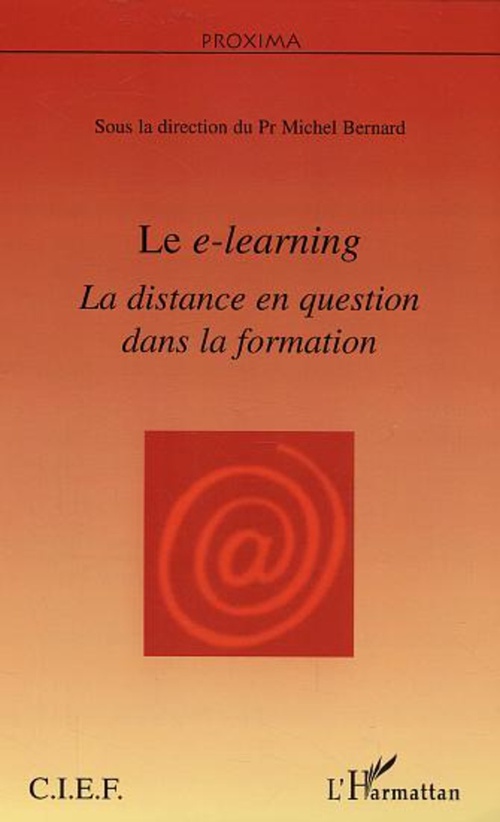 ebook cover of Le e-learning, by Michel Bernard
