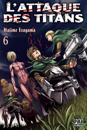 Couverture ebook de L'Attaque des Titans T06, de Hajime Isayama