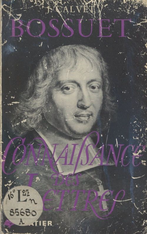ebook cover of Bossuet, by Jean Calvet