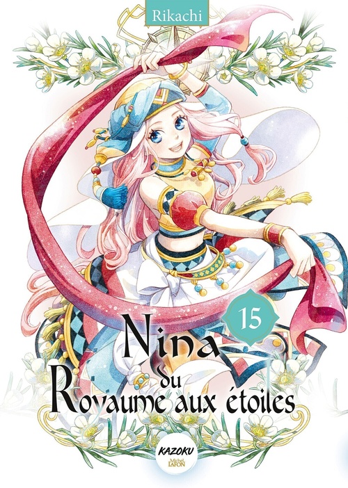 Couverture ebook de Nina du royaume aux étoiles - Tome 15, de Rikachi