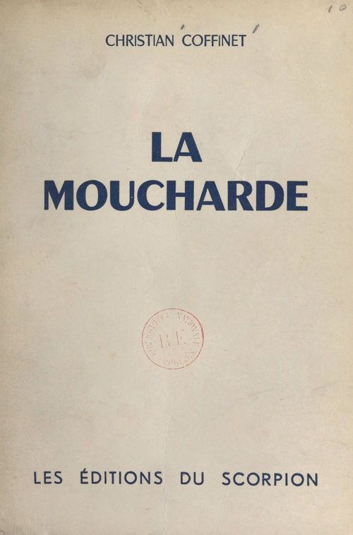 ebook cover of La moucharde, by Christian Coffinet