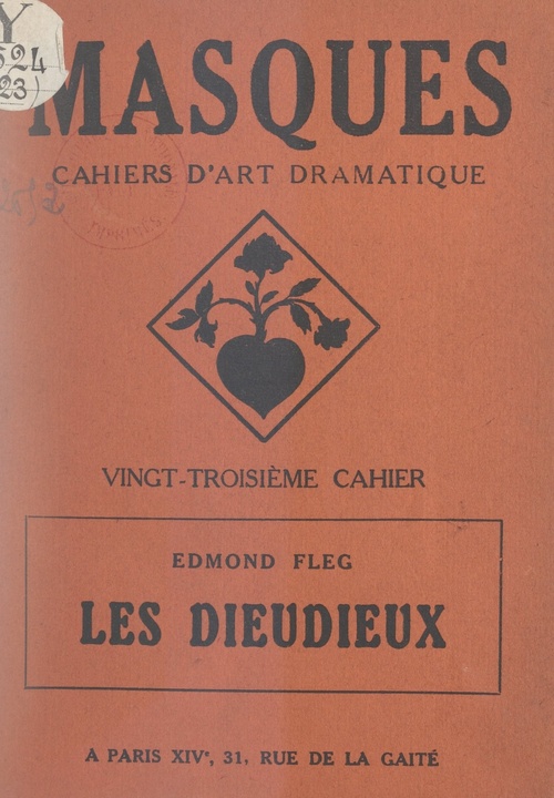 Couverture ebook de Les dieudieux, de Edmond Fleg