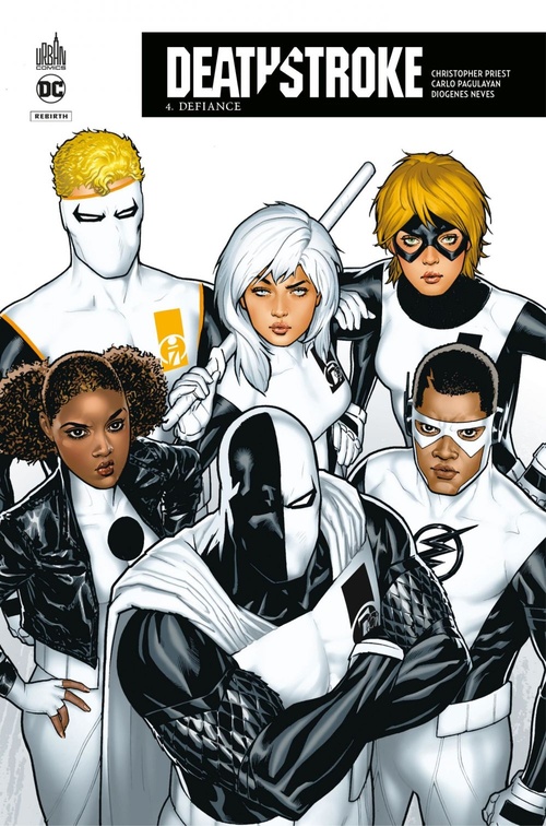 ebook cover of Deathstroke Rebirth - Tome 4 - Défiance, by Carlo Pagulayan, Christopher Priest, Diogenes Neves