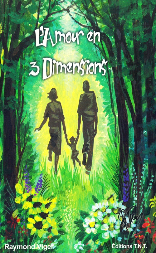 ebook cover of L'amour en 3 dimensions, by Raymond Viger