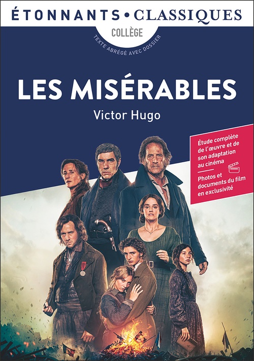 ebook cover of Les Misérables (texte abrégé avec dossier), by Victor Hugo