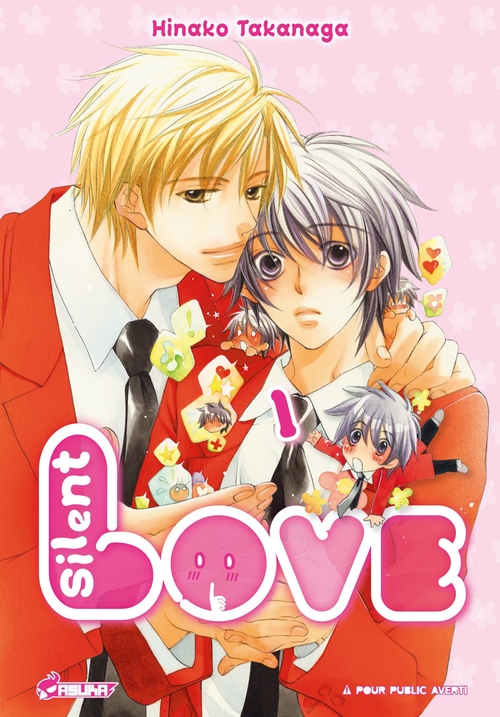 Couverture ebook de Silent Love T01, de Hinako Takanaga