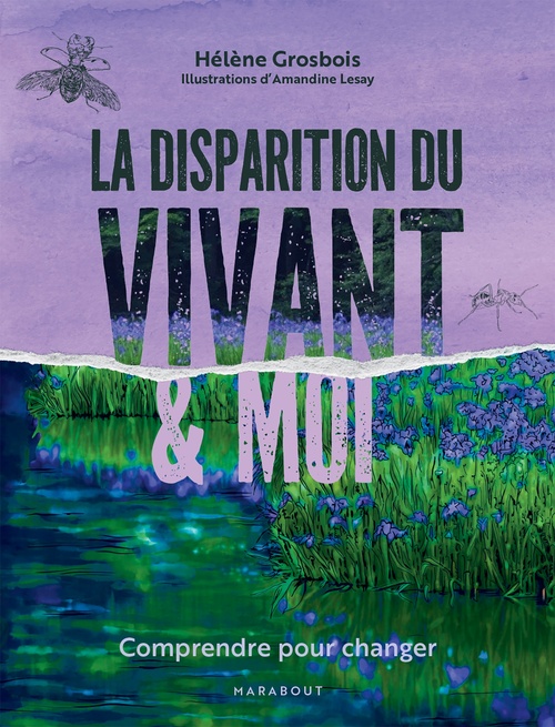 Couverture ebook de La disparition du vivant & moi, de Hélène Grosbois