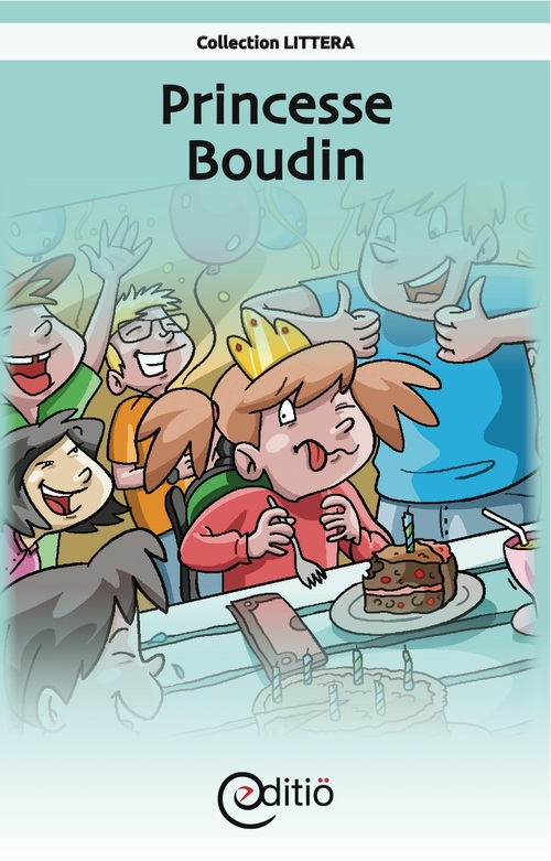 Couverture ebook de Princesse Boudin, de Tomy Pageau