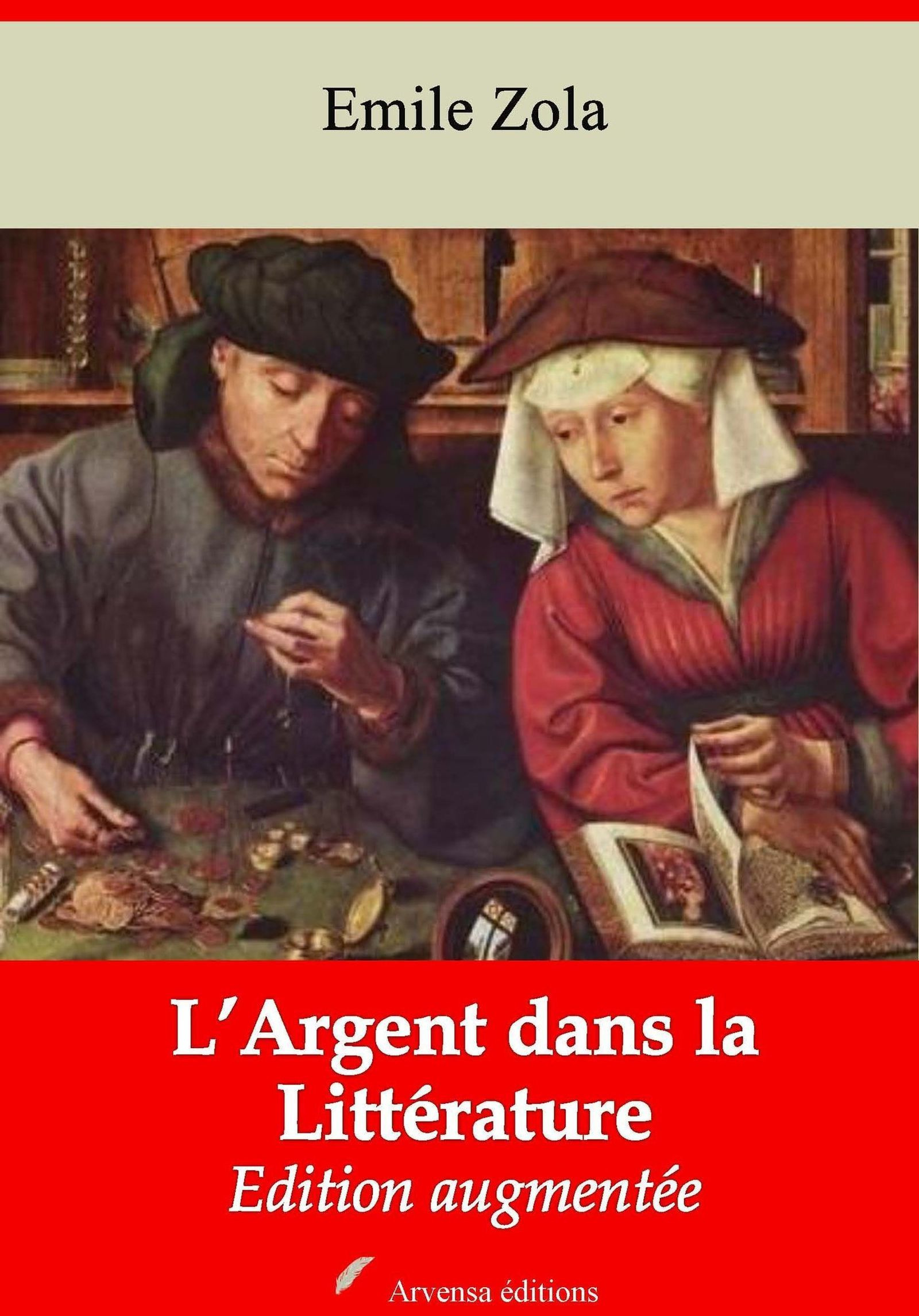 Couverture ebook de L´Argent dans la littérature - suivi d'annexes, de Emile Zola