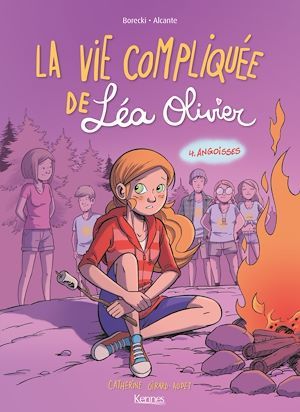 ebook cover of La Vie compliquée de Léa Olivier BD T04, by Catherine Girard-Audet, Didier Alcante, Ludo Borecki