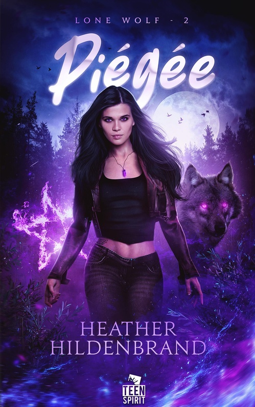 Couverture ebook de Piégée, de Heather Hildenbrand