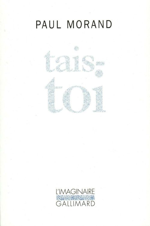 Couverture ebook de Tais-toi, de Paul Morand