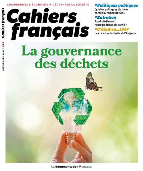 ebook cover of Cahiers français : La gouvernance des déchets - n°422, by Documentation Francaise