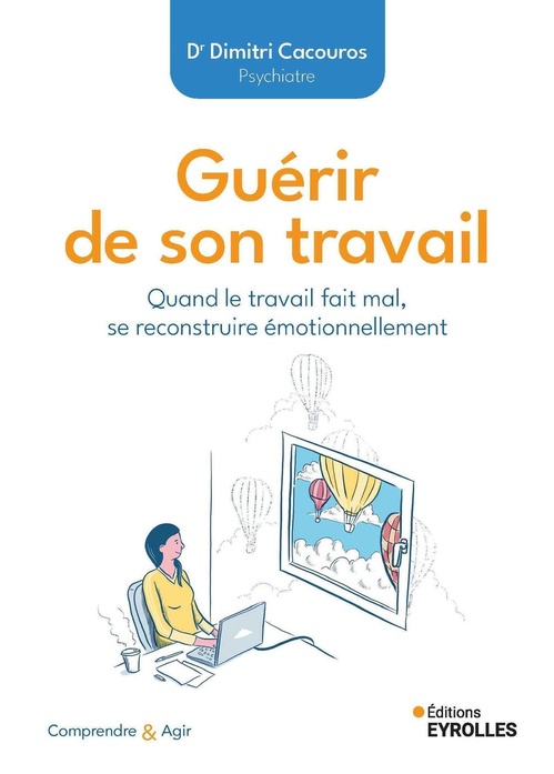 Couverture ebook de Guérir de son travail, de Dimitri Cacouros