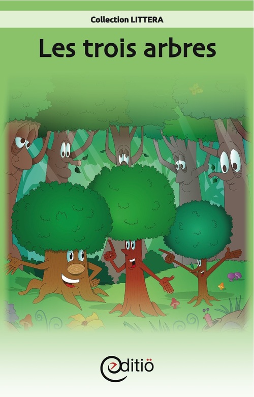 ebook cover of Les trois arbres, by Marika Fontaine